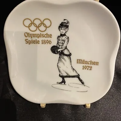 Buy Vintage, Schumann, Arzberg, Bavaria Olympic Plate Munich 1972 • 4£