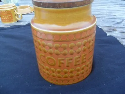 Buy Hornsea Saffron  Large Coffee  Storage Jar • 7.99£