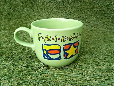 Buy Friends Large Green Coffee Cup Staffordshire Tableware England 2000, 4  Diameter • 9.25£