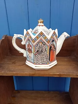 Buy James Sadler  Collectable Teapot, 'Fighting The Spanish Armada'. • 14£