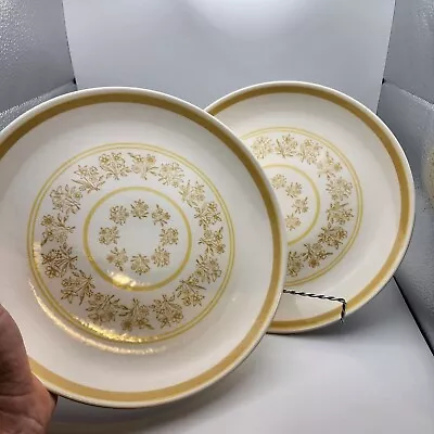 Buy Jeanette Corp Royal China USA Queen's Lace Floral Dinnerware Plate Set Of 2 10  • 16.98£