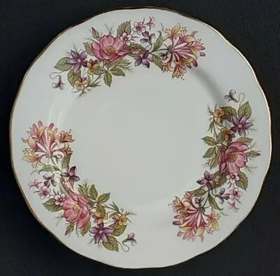 Buy Colclough China Side / Tea Plate. Wayside Pattern 8581. Vintage Ware. • 2.95£