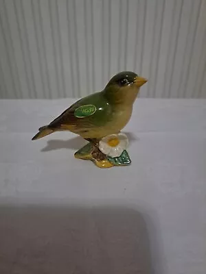 Buy Collectable Beswick Vintage  Greenfinch Figurine - 2105 - Glossy - Vgc • 6£