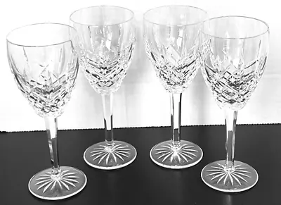 Buy Waterford Crystal Araglin 7 1/8” Wine Glass Goblet Vintage Set Of 4 Mint • 211.33£