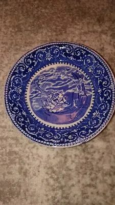 Buy British Blue And White Anchor Ye Olde Historic Pottery Staffordshire China Bowl • 7.99£