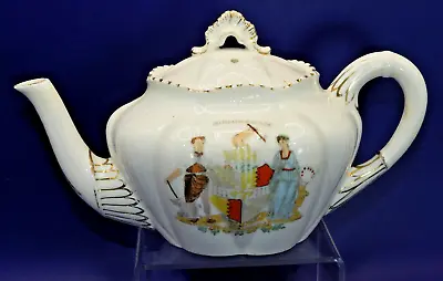 Buy Antique Tea Pot Shelley Dainty China Rd 272101    Crested Of Birmingham • 23£