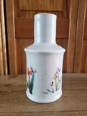 Buy Nice Floral Light Gray Pottery Vase • 9.53£