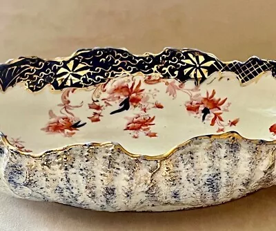 Buy Antique Flanders Pottery Embossed Fruit Bowl 19th C. • 90£