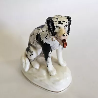 Buy Antique English Georgian Staffordshire Pottery Dalmatian/Great Dane Dog Figure • 85£