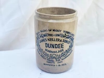 Buy Vintage Stoneware Pot Jar Canister Kitchen Utensil Storage  Dundee Marmalade • 9.99£