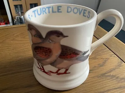 Buy Emma Bridgewater Pottery Mug 1/2 Pint Birds Series Two Turtle Doves New Unused • 14.99£