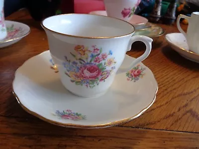 Buy Vale Genuine Bone China Cup & Saucer Made In  Longton England  • 8.49£