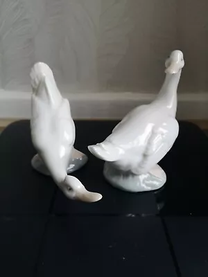 Buy Lladro By Nao Goose Ducks Swans Selection 2 Different Geese Spain Figurines Rare • 14.99£