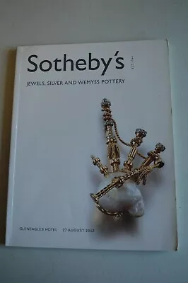 Buy Southeby's Catalogue Jewels,silver & Wemyss Pottery Paperback 2002 • 8.99£