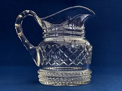 Buy Large Georgian Cut Crystal Jug - Antique Glass Jug C1820 • 55£
