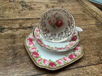 Buy Royal Albert Cup With Rosalyn China Plate & Saucer • 5£
