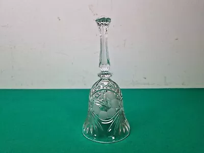 Buy Quality 7 3/4  Clear Crystal Glass Bell • 1.99£
