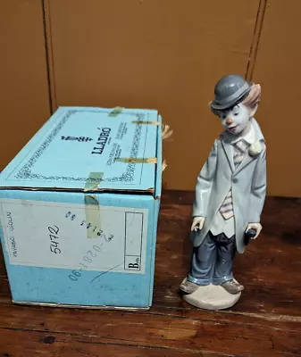 Buy LLADRO 5472 Circus Sam Clown With Violin Glazed Glossy Porcelain Figurine W/ BOX • 56.69£