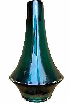 Buy Riihimaki Finnish Scandi Green/Jade Vase #1379 Erkkitapio Siiroinen. Beautiful • 34.99£