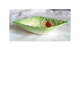 Buy Beswick Cabbage Leaf And Tomato Diamond Preserve Dish X 2 • 17.50£