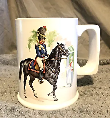 Buy Vintage Retro French Imperial Guard Officer Pottery Pint Tankard Mug Arthur Wood • 6.50£