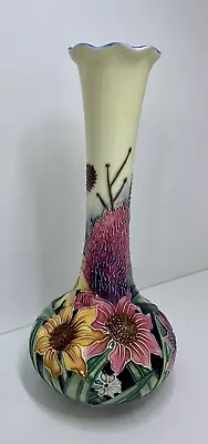 Buy Old Tupton Ware “Summer Bouquet” Hand Painted Ceramic Bud Vase • 16.99£