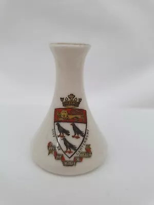 Buy W.H. Goss Crested China Vase - City Of Canterbury • 8£