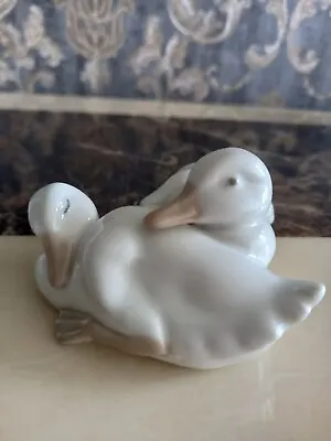Buy Retired 1982 Nao Lladro Small Figurine Of Sleeping Ducks • 10£