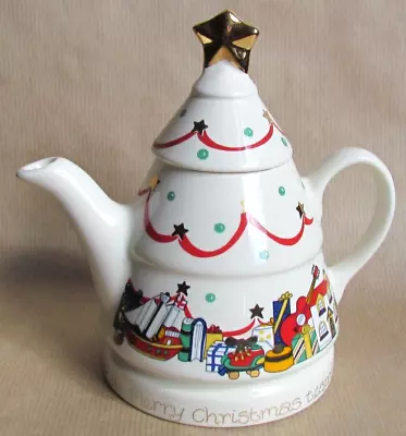 Buy Wade English Life Teapot By Barry Smith Barbara Wootton Christmas Tree (10573) • 14.50£