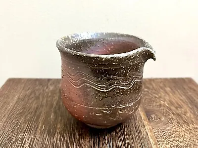 Buy Woodfired Unglazed Pottery Handmade Fair Cup Tea Pitcher Dispenser • 43.47£