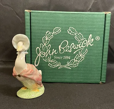 Buy John Beswick Beatrix Potter Puddleduck Duck With Gold Backstamp & Original Box • 19.95£