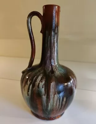 Buy Antique Studio Linthorpe Pottery Style Drip Glazed Jug Vase • 25£