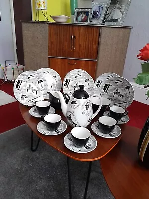 Buy 22 Peice Homemaker Coffee Set Near Perfect Condition By Ridgeway Potteries • 300£