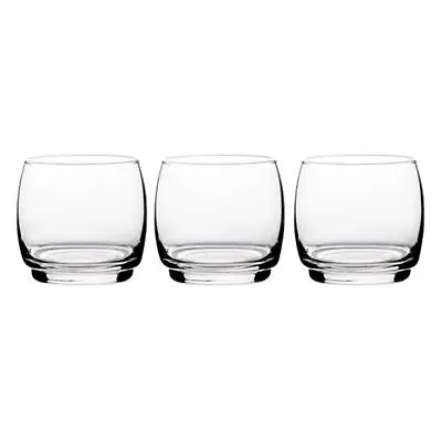 Buy Set Of 3 Elegant Transparent LAV Drinking Juice Water Whiskey Glasses 325ml • 4.49£