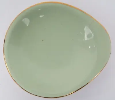 Buy Norsk Flint Egersund 3.5 By 3 Inch Green Trinket Dish Manufactured Norway • 7.67£