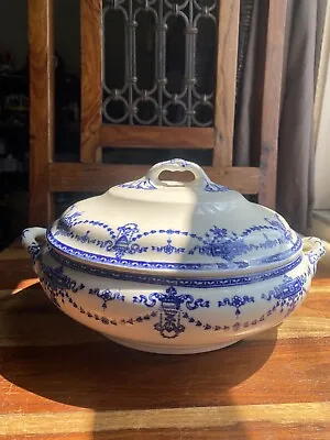Buy Antique KEELING  BOWNESS  TUREEN, Vintage English Serving Bowl • 22.50£