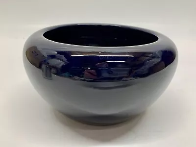 Buy Vintage Bourne Denby Cobalt Blue Stoneware Bowl Planter Pot Jardiniere • 38£
