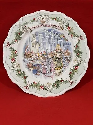 Buy Royal Doulton Brambly Hedge Candlelight Supper Plate - 8” 1st Quality Christmas • 31.99£