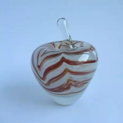Buy Brown Apple-Shaped Glass Paperweight (Ornament) • 15£