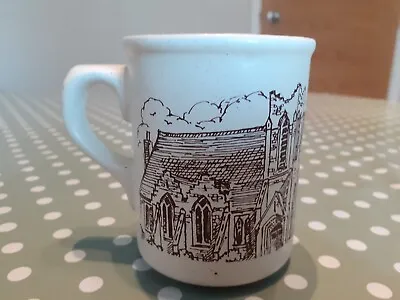 Buy Laugharne Pottery Handmade Stoneware Mug - Caversham Methodist Church • 3.99£