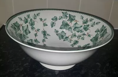 Buy Very Large BHS Country Vine Porcelain Salad Serving Punch Bowl - RARE • 70£