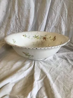 Buy Vintage Antique Ceramic Washbowl Large John Maddock Royal Vitreous Retro Shabby  • 10£