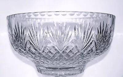Buy Large & Heavy Lead Crystal Cut Glass Decorative Centrepiece Bowl - 30cm, 3.7kg • 40£