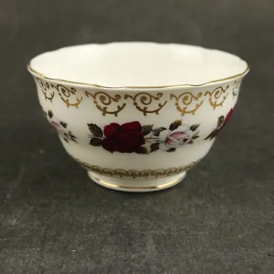 Buy Vintage Colclough Bone China Red & White Rose Sugar Bowl Ridgway Potteries 11cm • 4£