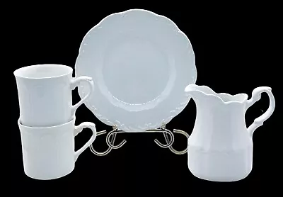 Buy Meakin, J&G STERLING England COLONIAL Ironstone White Dinnerware CHOICE • 8.59£