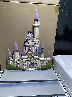 Buy Jim Shore Disney Princess Love Theme Castle Display W Base Enesco 4015342 • 210£