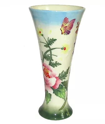 Buy OLD TUPTON WARE Pottery Vase ' Floral Pattern ' BOXED  (6573A)  • 35£