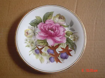 Buy Small Crown Fine China Floral Collectors Plate #2 • 8.99£