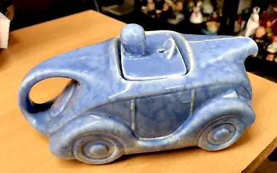 Buy Vintage Sadler Art Deco Style Racing Car Teapot  Slight A/f From House Clearance • 29.99£