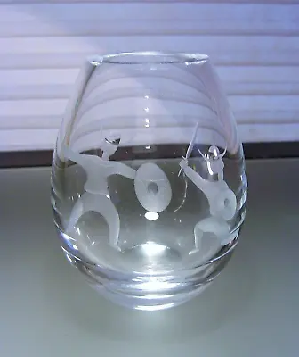 Buy Mid 20th C Holmegaard Signed Viking Glass Vase • 17.08£